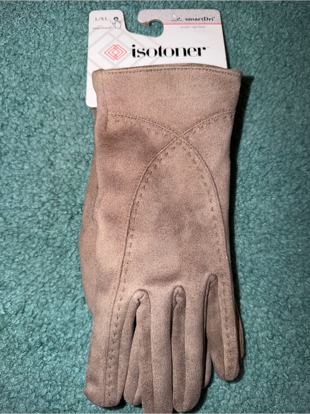 Isotoner Gloves with SmartDri & Smartouch